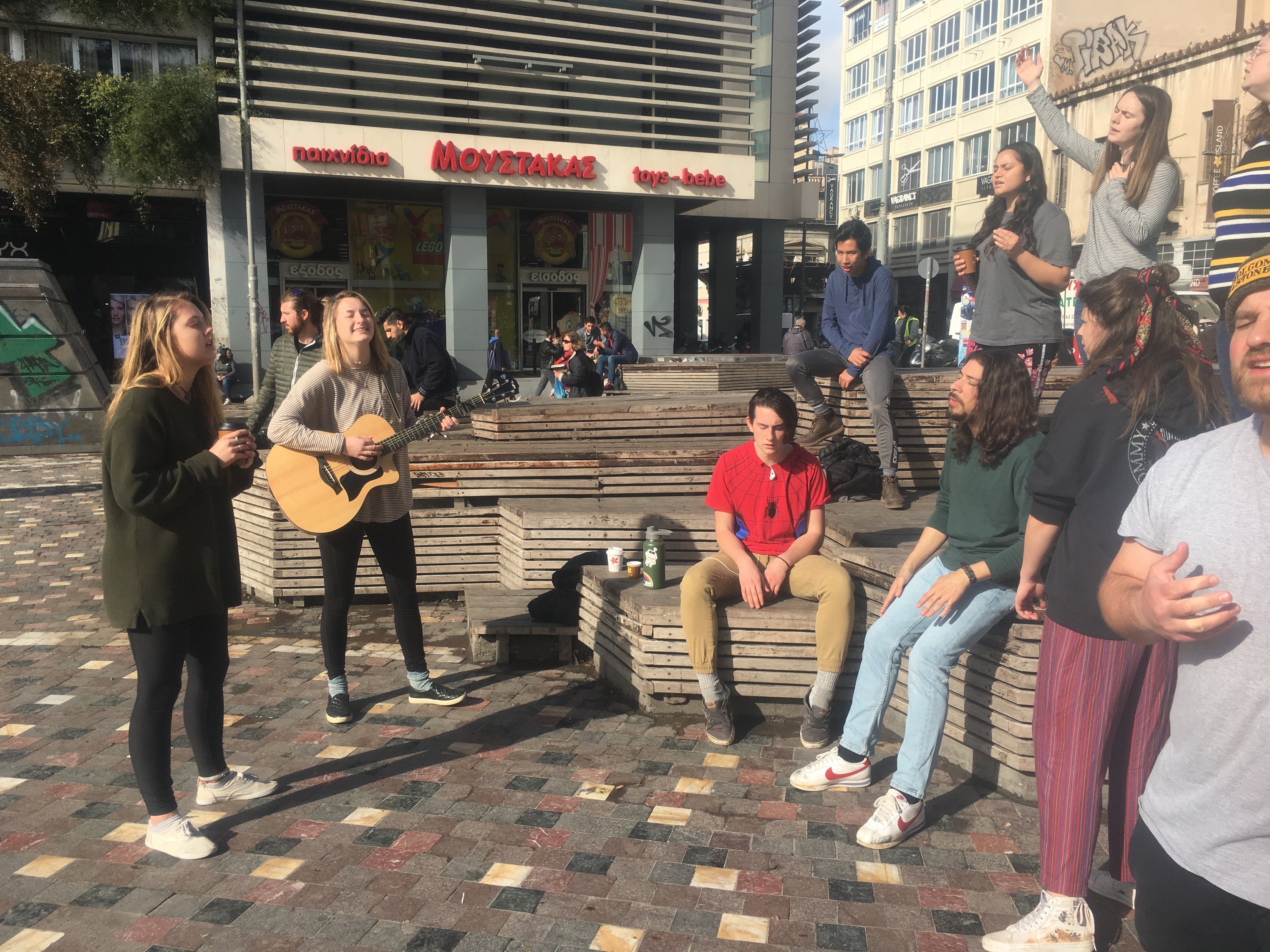 ywam outreach in greece worship